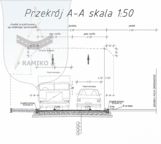 Przekrój A-A